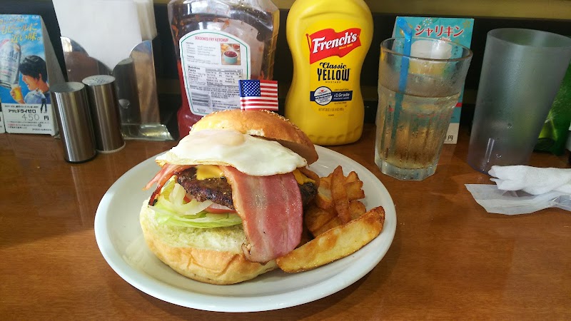 요코하마 도부이타 거리 햄버거