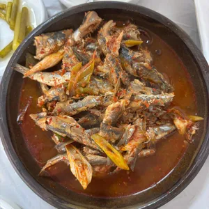 남해 멸치쌈밥집