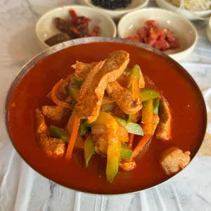 광주 애호박찌개 거리