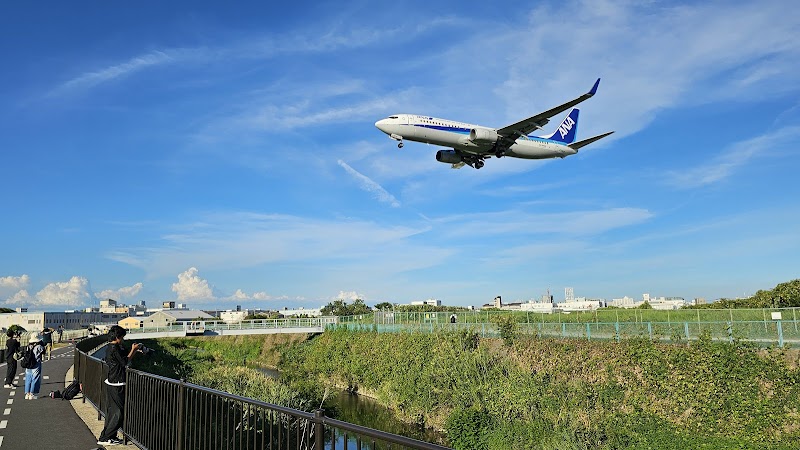 千里川堤（飞机观赏）