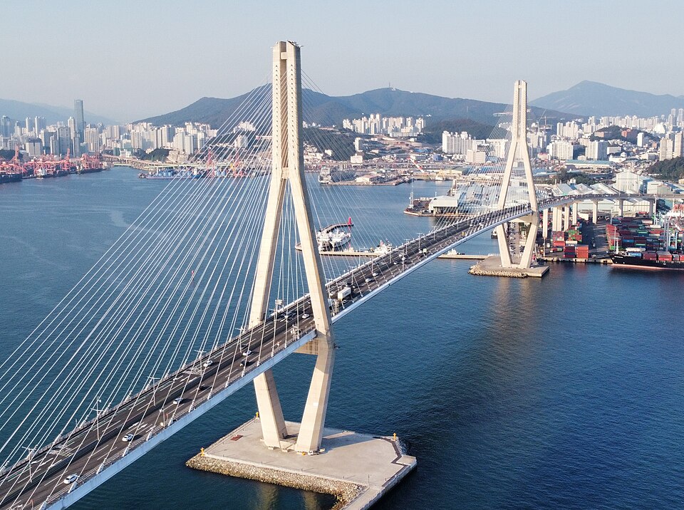 부산항대교 야경