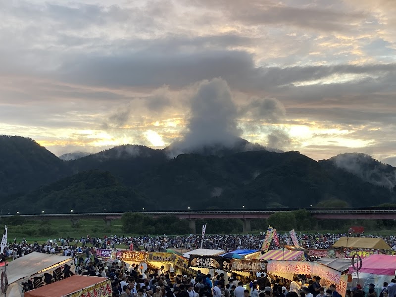 오마가리 불꽃놀이 대회장