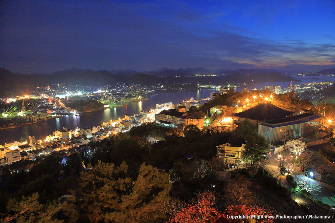 센코지 공원 야경