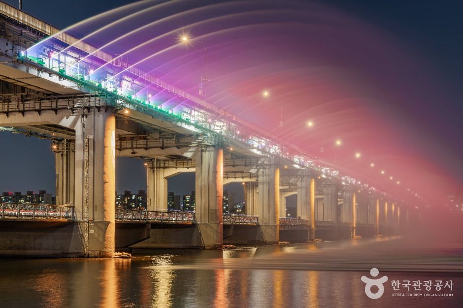 반포대교 달빛무지개분수