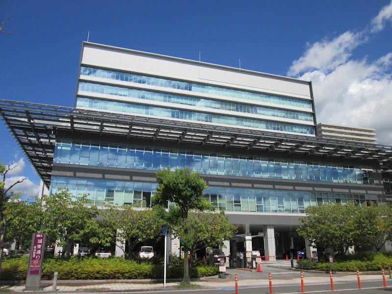 甲府市中心部夜景（よっちゃばれ広場）