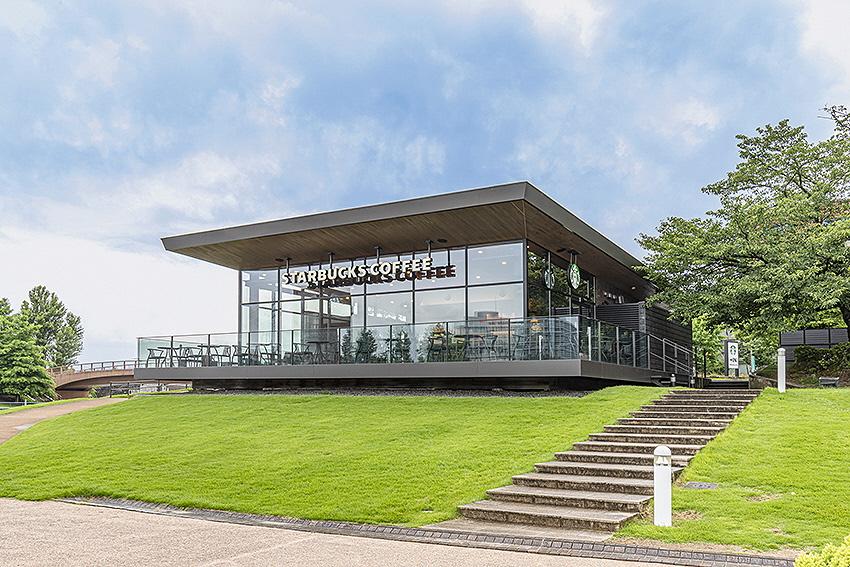 스타벅스 도야마 간스이공원점